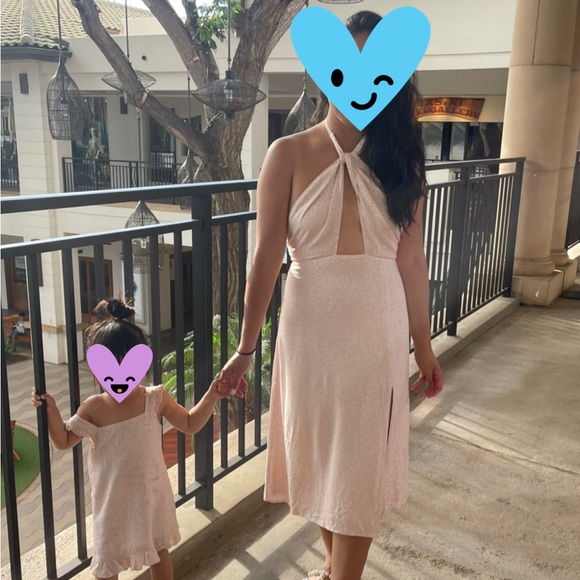 Shades of Rose by Lauren Burnham Mommy and Me dress - Picture 4 of 4